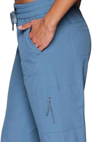 Avalanche Women's Everyday Hiking Quick Dry Woven Ripstop Ankle Pant with Pocket - Image 3