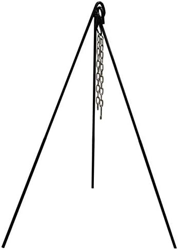 Cuisiland Camping Tripod Campfire Cooking Dutch Oven Tripod Adjustable Grill Tri... - Image 5