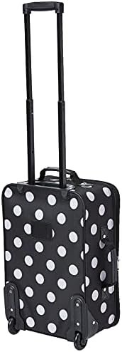 Rockland Fashion Softside Upright Luggage Set,Expandable, Telescopic Handle, Whe... - Image 3