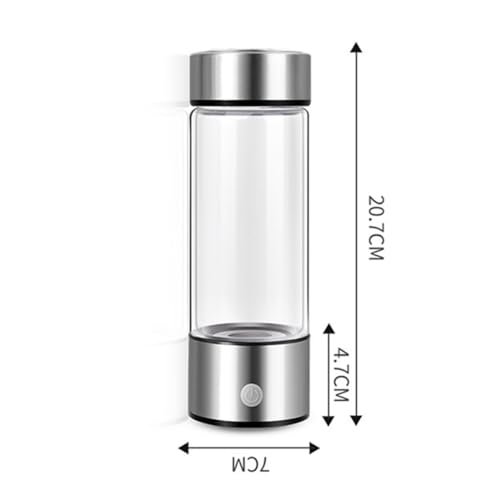 Hydrogen Water Bottle Portable Hydrogen Water Ionizer Machine USB Rechargeable H... - Image 8