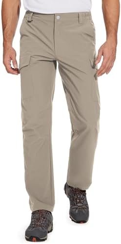 Cycorld Men's-Hiking-Pants-Lightweight-Water-Resistant-Quick-Dry Stretch Cargo T... - Image 3