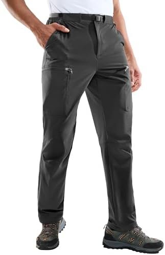 Haimont Mens Hiking Travel Pants Nylon Lightweight Quick Dry Water Resistant Str... - Image 3