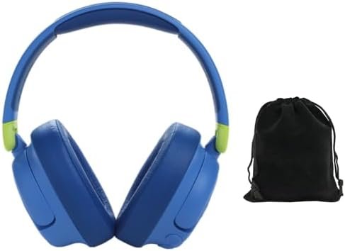 JBL JR 460NC Kids Wireless Over-Ear Noise Cancelling Headphones - Blue, Safe Vol... - Image 3