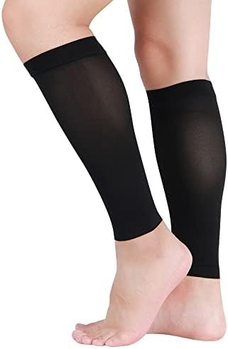 Lin Performance Medical Calf Compression Sleeve for Women and Men Lightweight Fo... - Image 2