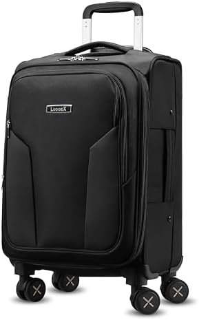 LUGGEX Carry On Luggage - Lightweight Luggage Soft Sided - Expandable Suitcases ... - Image 2