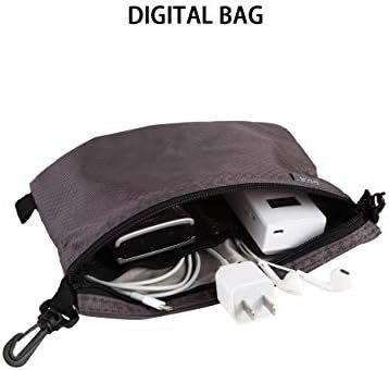 GOX Small Toiletry Bag for Men Bulk Cosmetic Bag Dopp Kit Carry On Zipper Pouch ... - Image 8
