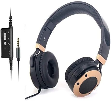 MONODEAL Active Noise Cancelling Headphones with Microphone and Airplane Adapter... - Image 2