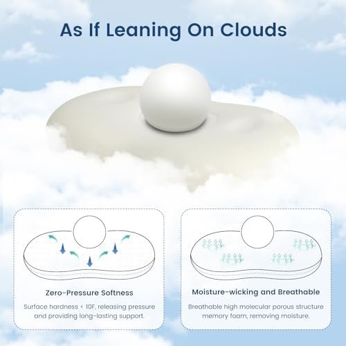 Elegear Cervical Neck Pillow, Cooling Neck Pillow for Pain Relief - Zero-Pressur... - Image 4