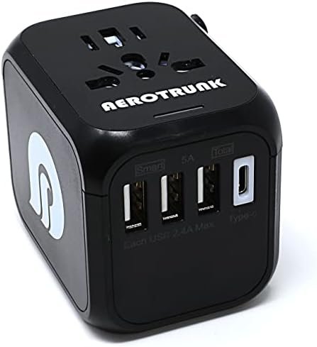 Universal Travel Adapter Wall Charger - More Than 150 Countries - 4 USB Ports - Image 2