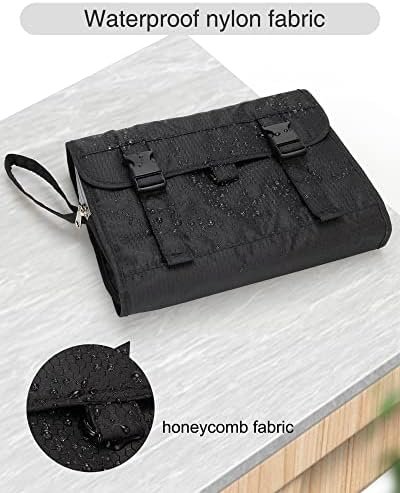 Relavel Travel Hanging Toiletry Bag for Men Women Travel Kit Shaving Bag Waterpr... - Image 6