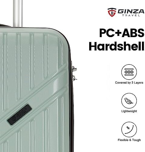 PRIMICIA GinzaTravel PC+ABS suitcase Spinner Wheels scratch-resistant Lightweigh... - Image 10