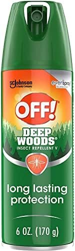 RaidOFF Off Deep Woods Insect Repellent 6oz (Pack of 9) - Image 3