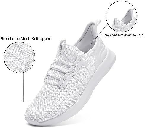 Women’s Walking Running Shoes Slip on Lightweight Casual Sneakers - Image 3