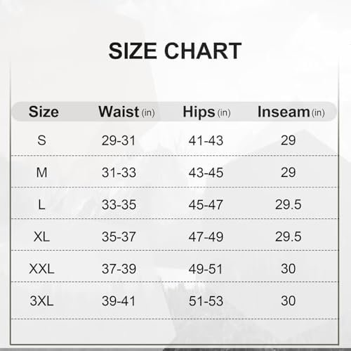 Pudolla Men's Hiking Cargo Pants Water Resistant Lightweight Quick Dry Breathabl... - Image 7