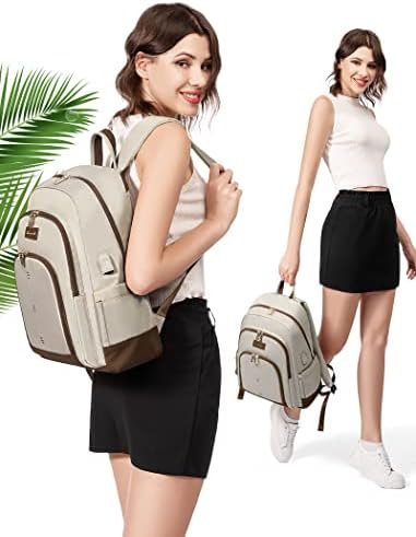 LOVEVOOK Travel Laptop Backpack Women,15.6 Inch Water Resistant Travel Backpack ... - Image 10