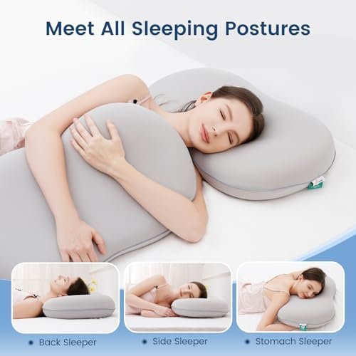 Elegear Cervical Neck Pillow, Cooling Neck Pillow for Pain Relief - Zero-Pressur... - Image 8