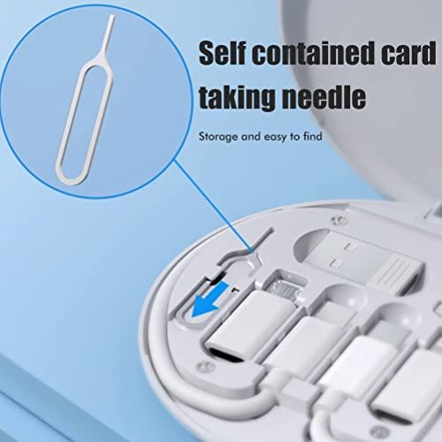 Multifunctional Data Cable Conversion Head Portable Storage Box, Multi-Type Char... - Image 7