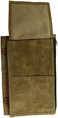 Hide & Drink, Waxed Canvas & Leather Tool Roll, Multi-Tool Bag, Travel Multipurp... - Image 6