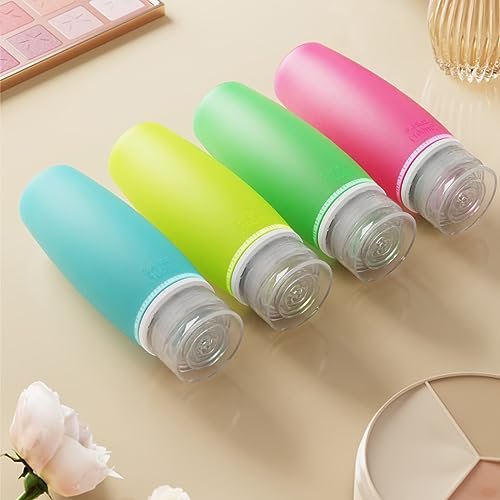 PACKISM TSA Approved Toiletry Bottles - 6 Pack Leak Proof 3.4oz Silicone Travel ... - Image 9