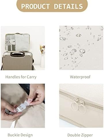 BRAQ 9 Pcs Packing Cubes for Suitcase Set Luggage Organizers, Lightweight Travel... - Image 5