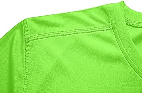 Mens Short Sleeve Outdoor Performance T-Shirt Quick Dry Crew UPF 50+ Athletic Ru... - Image 4