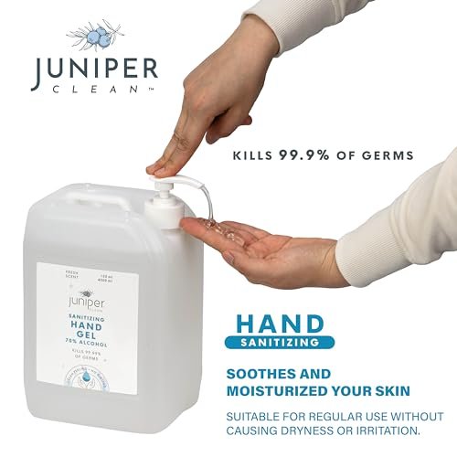 Hand Sanitizer Gel with 70% Alcohol 1.06 Gallon with Pump - Image 5