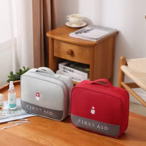 Travel Medicine Bag, Medicine Bottle Organizer Med Emergency Bag, First Aid Bags... - Image 5