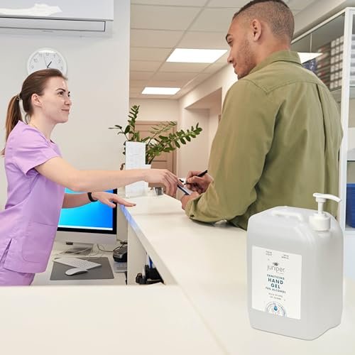 Hand Sanitizer Gel with 70% Alcohol 1.06 Gallon with Pump - Image 4