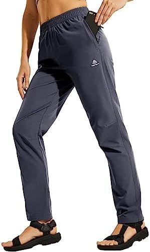 Haimont Women's Hiking Pants Quick Dry Lightweight Water Resistant Elastic Waist... - Image 2