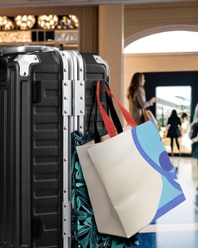 LUGGEX Luggage Sets 2 Piece with Aluminum Frame, Polycarbonate Zipperless Carry ... - Image 8