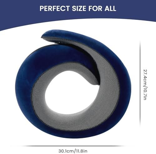 2024 New Memory Foam Travel Pillow for Airplanes,Neck Pillow for Traveling,Neck ... - Image 7