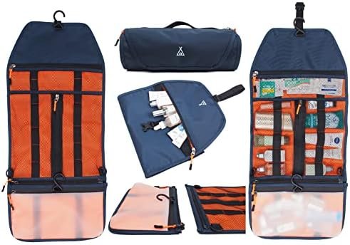 avel Toiletry Bag, Hanging Toiletry Bag for Men, Roll Up Dopp Kit Bathroom Shavi... - Image 9