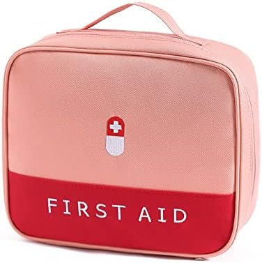 Travel Medicine Bag, Medicine Bottle Organizer Med Emergency Bag, First Aid Bags... - Image 2