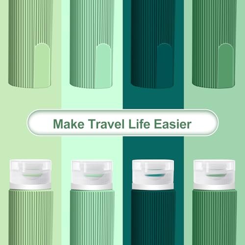 Travel Bottles for Toiletries, 3.4 oz Travel Bottles TSA Approved BPA Free Leak ... - Image 8
