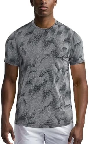 Zengjo Workout Shirts for Men Quick Dry-Moisture Wicking Gym Running Athletic T-... - Image 2