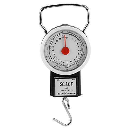 Portable Luggage Travel Scale Hanging Suitcase Hook 22kg 50lb Measuring Tape - Image 9