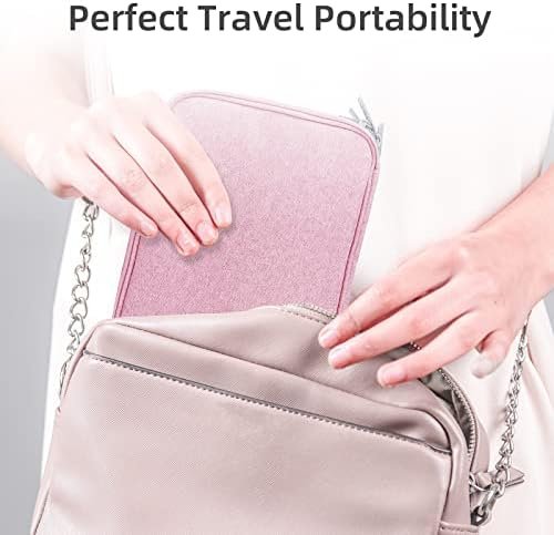 Electronic Organizer Travel Case, Travel Cable Bag, Water Resistant, Double Laye... - Image 7