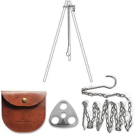 Stainless Steel Camping Gear and Equipment - Campfire Cooking Accessories Set - ... - Image 2