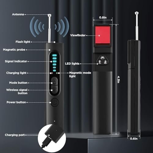 Hidden Camera Detectors,Camera Detector,Signal Scanner for Hotels Car Office Hom... - Image 3