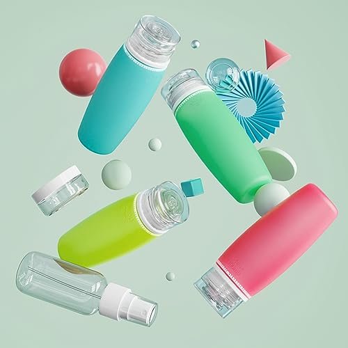 PACKISM TSA Approved Toiletry Bottles - 6 Pack Leak Proof 3.4oz Silicone Travel ... - Image 10