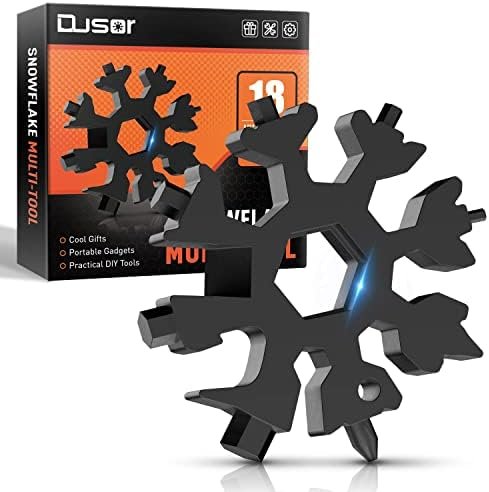 Dusor Gifts for Men, 18-in-1 Snowflake Multitool, Father's Day Gifts from Daught... - Image 2