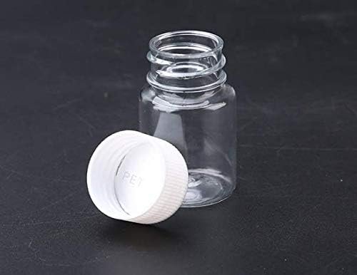 10PCS Empty Plastic Medicine Pill Bottle Container Solid Powder Medicine Chemica... - Image 6