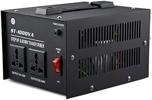1000 Watt Voltage Transformer- Step Up and Down- Circuit Breaker Protection Univ... - Image 3