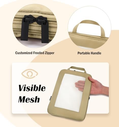 Compression Packing Cubes for Travel, 8 Set Packing Cubes with Toiletry Bag for ... - Image 4