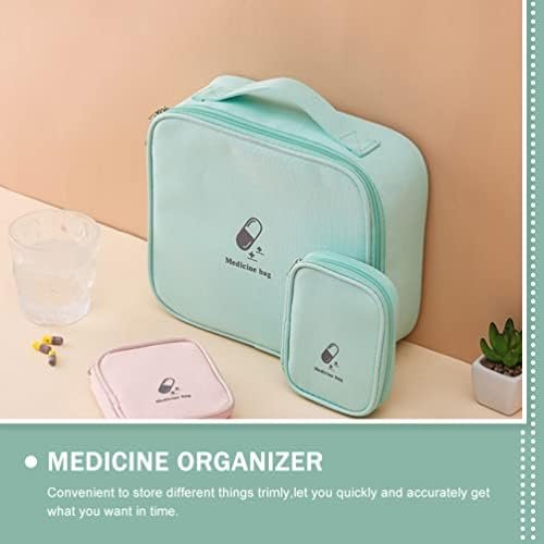 COHEALI Medication Organizer Empty First Aid Bags Travel Medicine Bag Supplies O... - Image 5