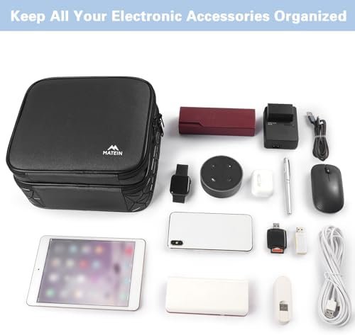 MATEIN Cord Organizer Bag, Large Electronics Organizer Travel Case Cable Storage... - Image 7