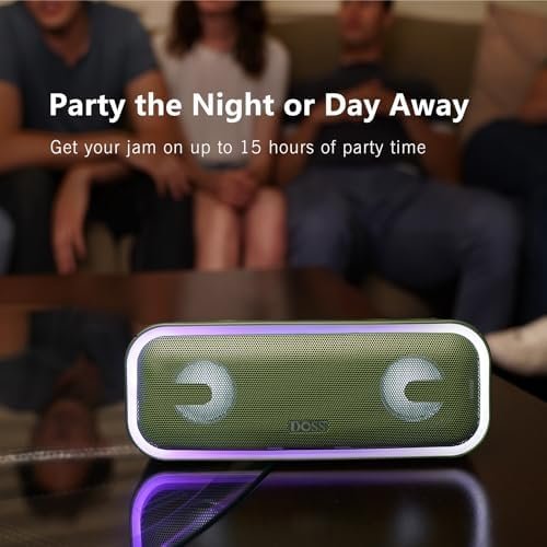 Bluetooth Speaker, DOSS SoundBox Pro+ Wireless Pairing Speaker with 24W Stereo S... - Image 8
