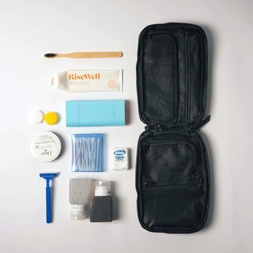 Gravel Hanging Toiletry Bag, Water Resistant Hanging Travel Toiletry Bag for Sha... - Image 5