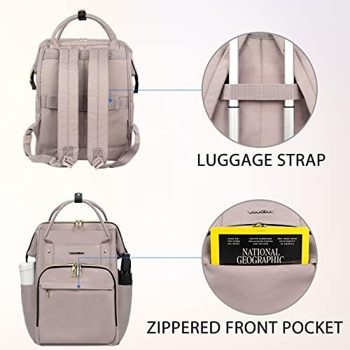 VANKEAN 15.6-16.2 Inch Laptop Backpack Carry On for Women Computer Work Backpack... - Image 7