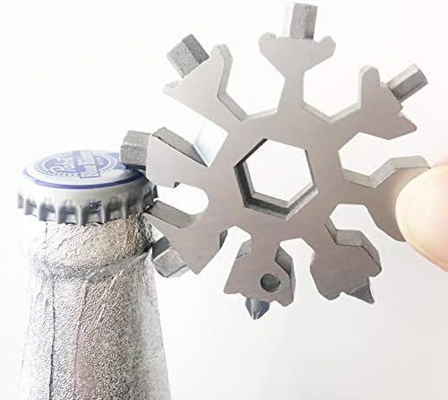 CASIMR Snowflake Multi Tool, Unique Stocking Stuffers for Women Men Kids Adults ... - Image 6